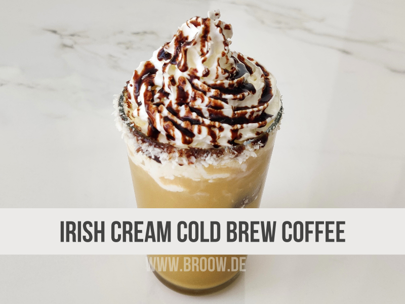 Irish Cream Cold Brew Coffee