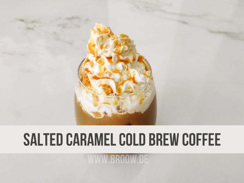 Salted Caramel Cold Brew Coffee