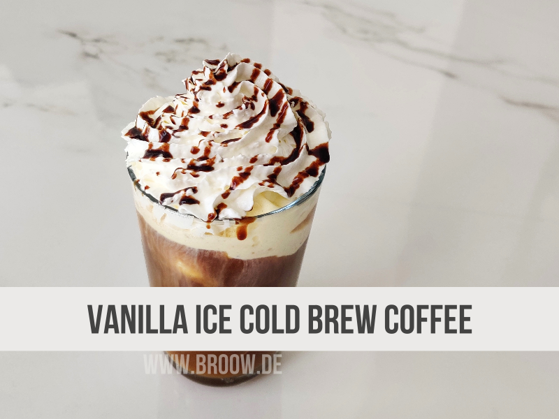 Vanilla Ice Cold Brew Coffee