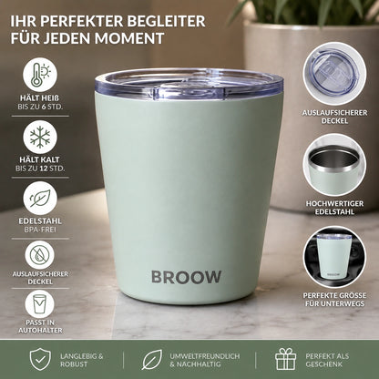 Edelstahl Tumbler – Dein perfekter Begleiter für Cold Brew Coffee