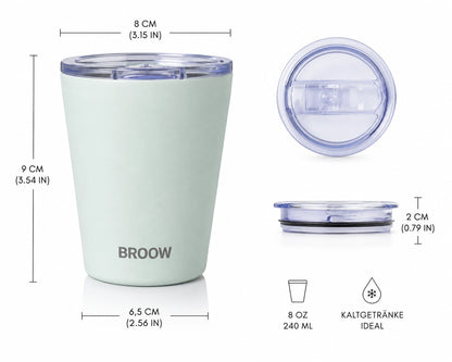 Edelstahl Tumbler – Dein perfekter Begleiter für Cold Brew Coffee